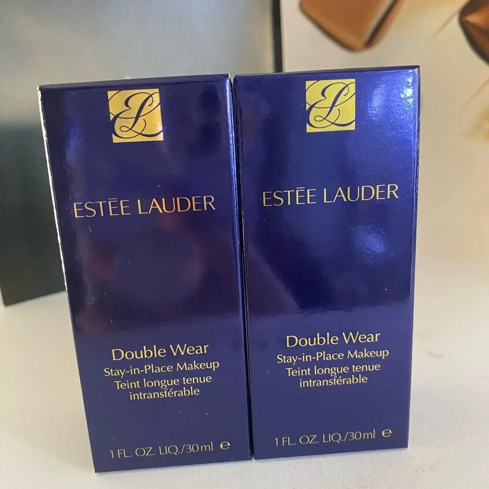 2N1 Desert Beige, Lots of 2 Estée Lauder Double Wear Foundation, Old Formula